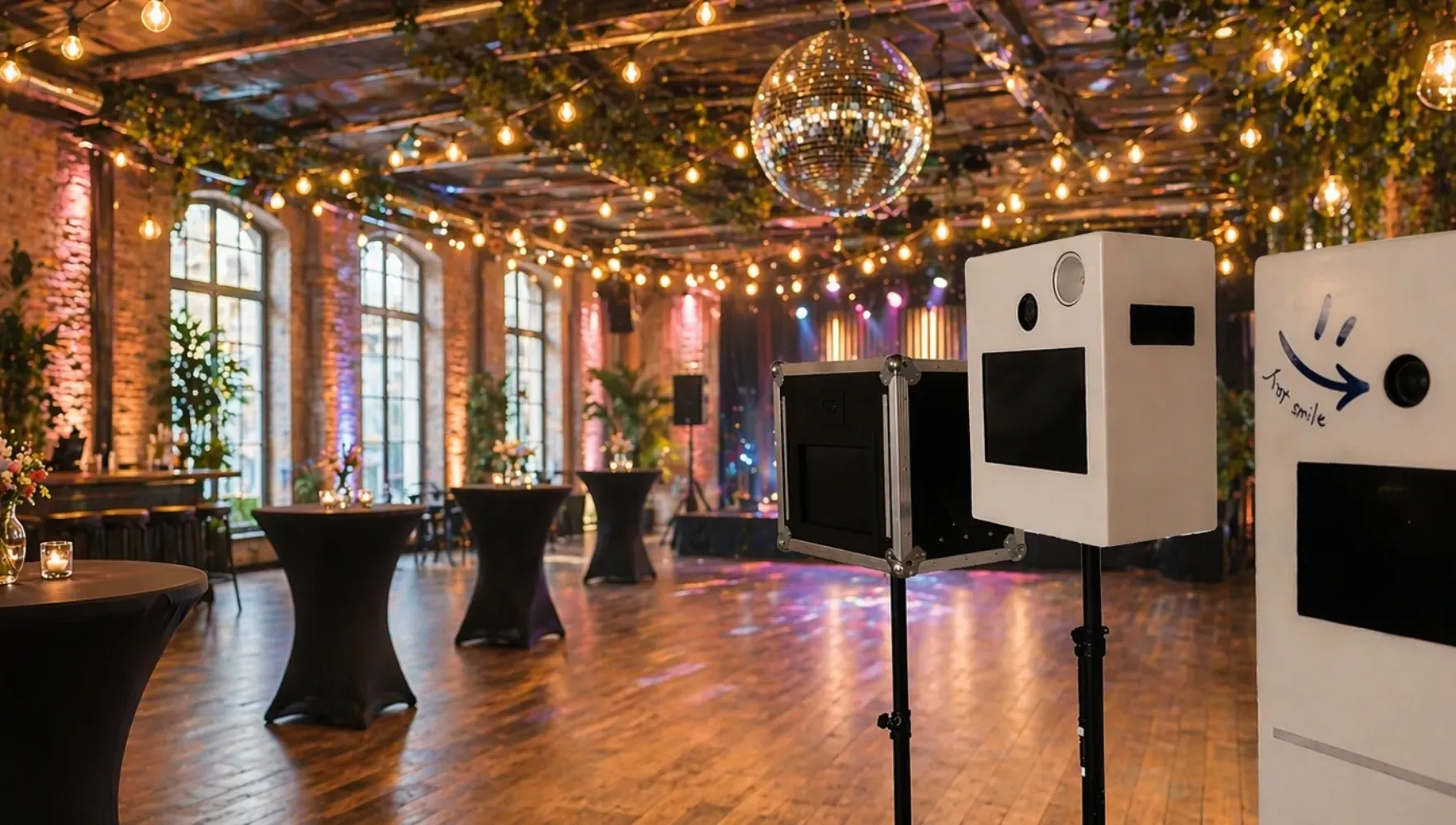 Fotoboxen für Hochzeiten, Geburtstage und Firmenfeiern ausleihen