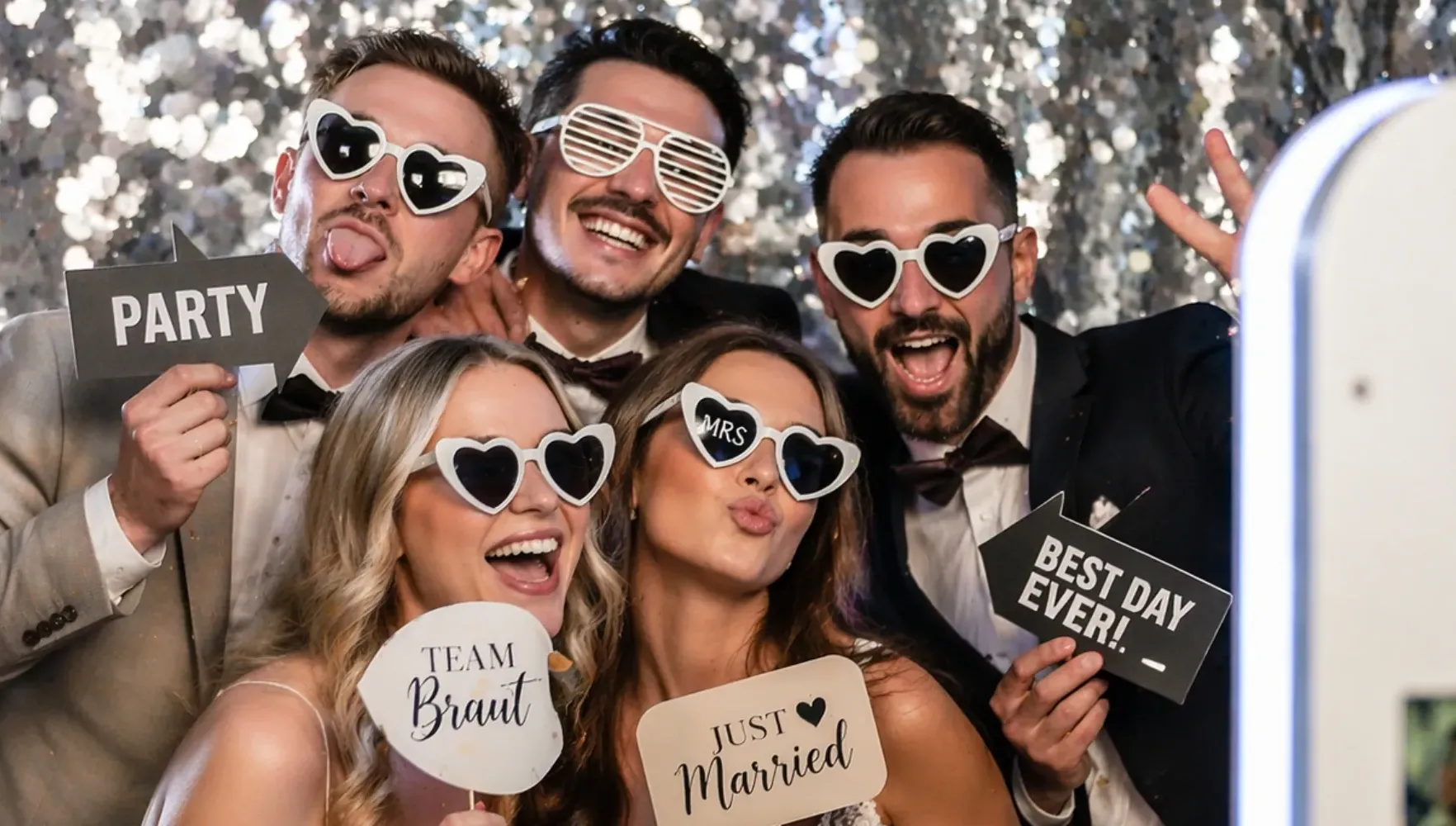 Fotobox zur Hochzeit mieten