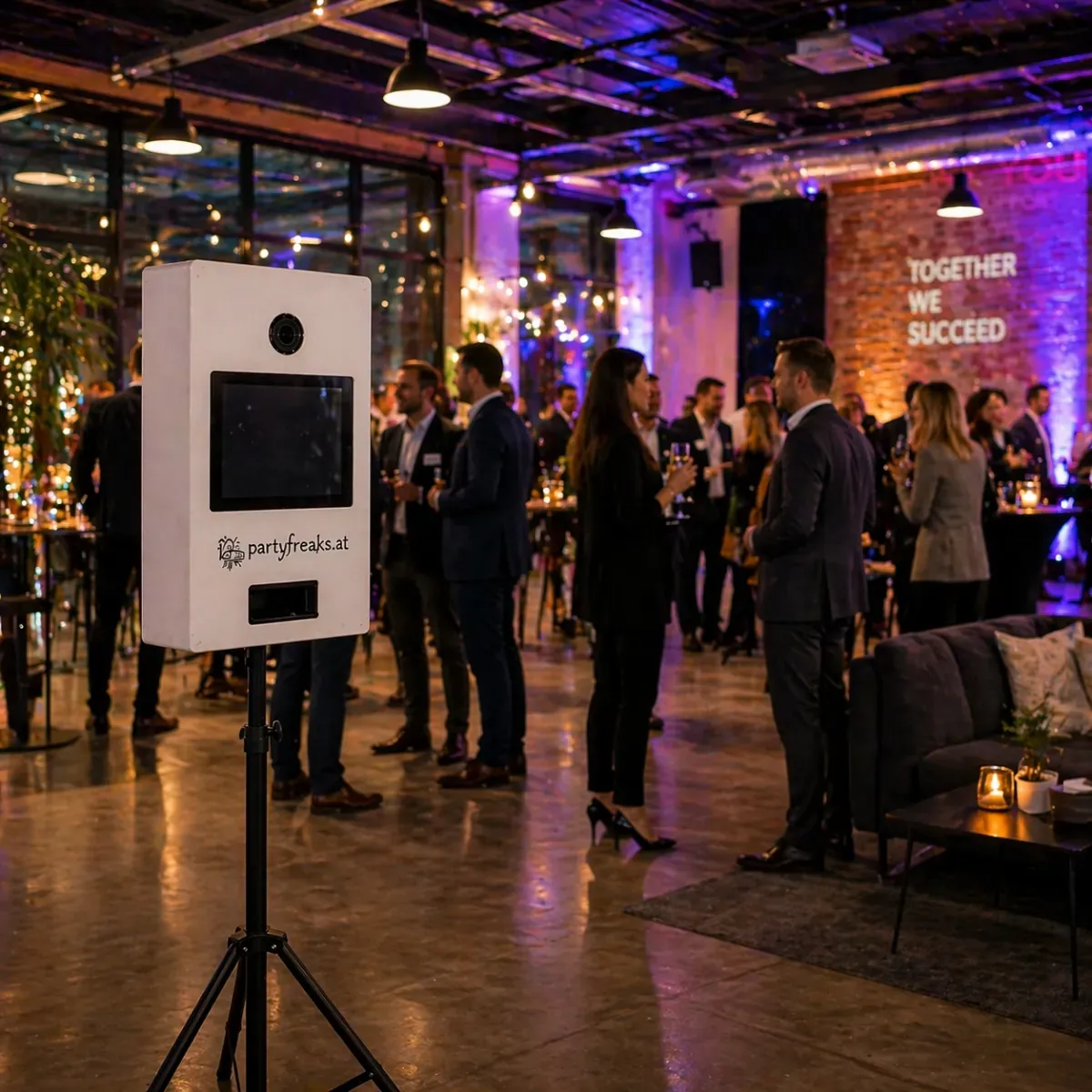Fotobox für Firmenfeiern